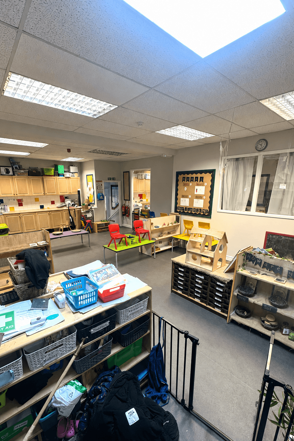 Classroom refresh painting and decorating project by Windmill Decor
