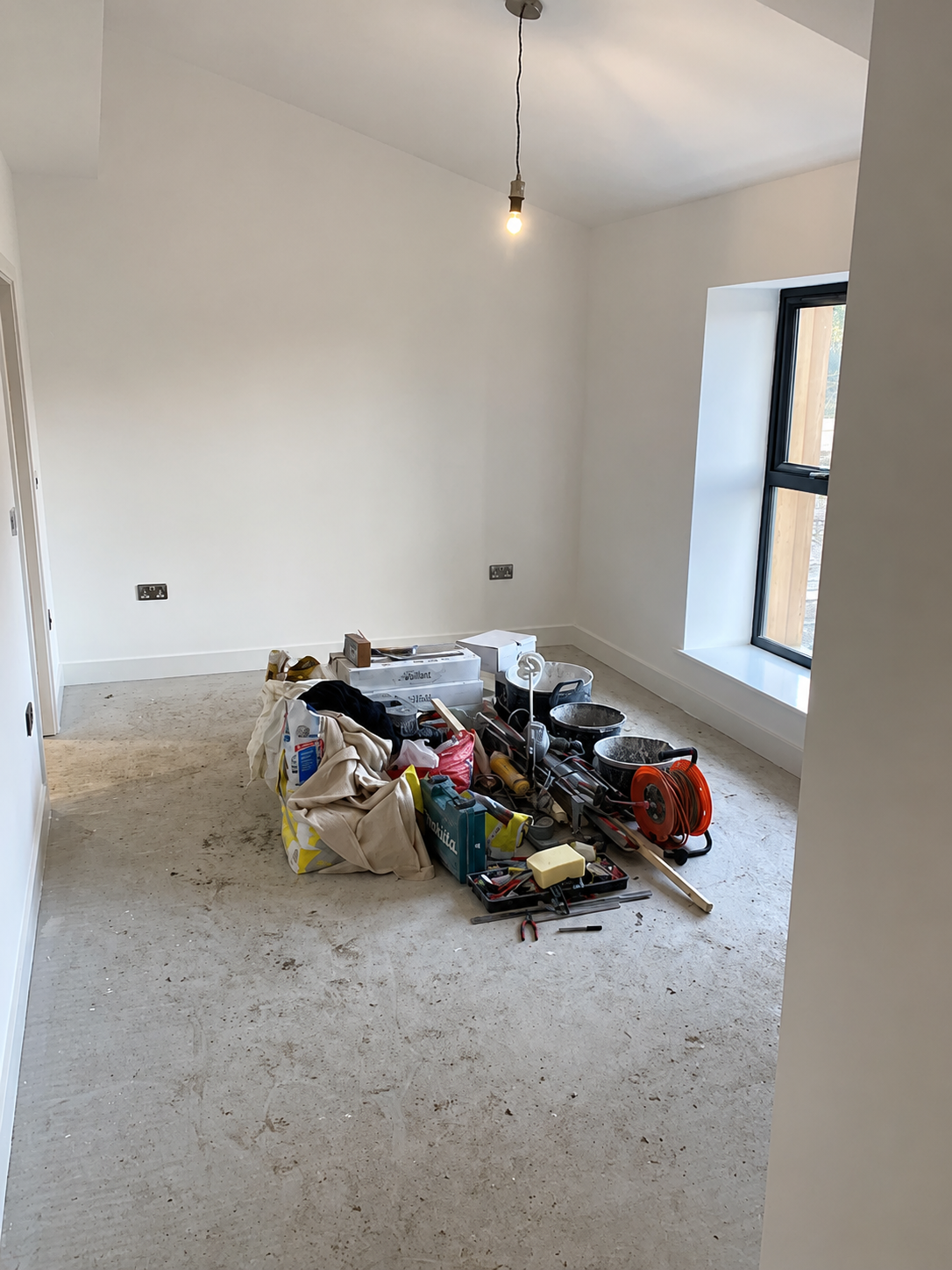 Second completed room in the decorating project